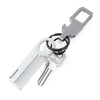 Airisland Stainless Steel Keychain Comb Small Pocket Comb Mini Anti-static