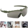 Windproof Sandproof Military Goggles Tactic Glasses Anti Impact Shooting Eye