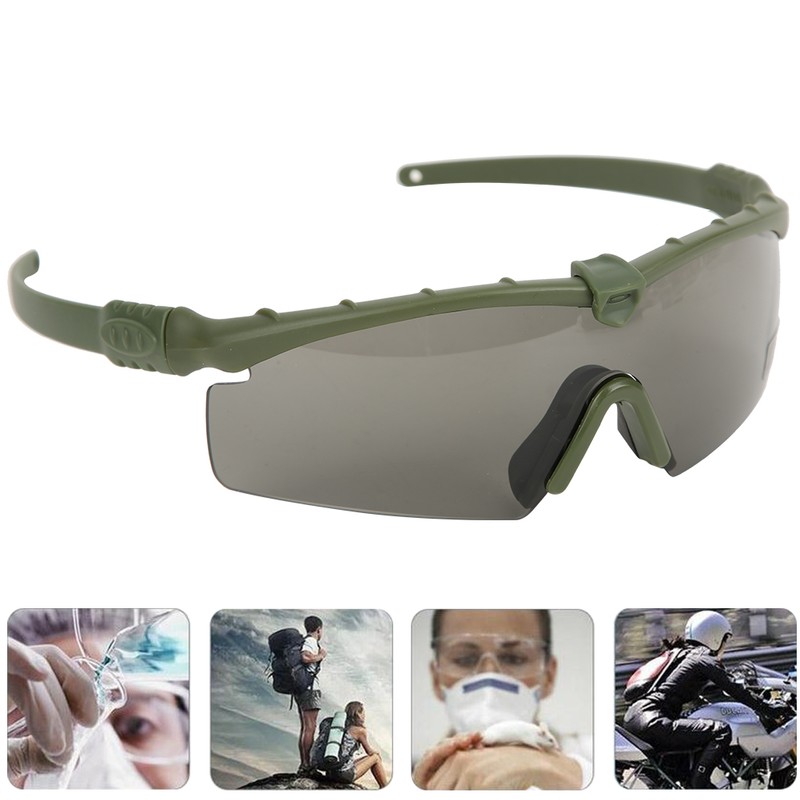 Windproof Sandproof Military Goggles Tactic Glasses Anti Impact Shooting Eye