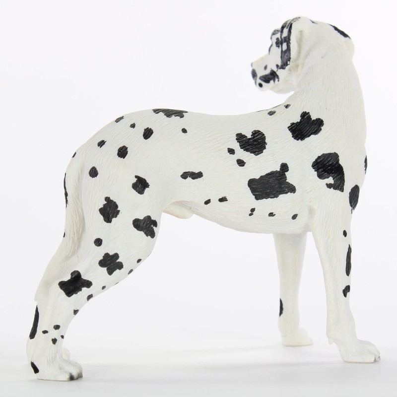 Conversation Concepts Great Dane, Harlequin, Uncropped Original Dog Figurine (4in-5in)