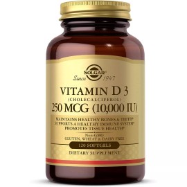 Solgar Vitamin D3 Cholecalcifero