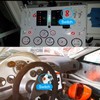 RUIZHI Engine Start Button, Multifunctional Car Ignition Switch, LED Start