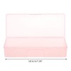 Transparent Empty Nail Storage Box Manicure Tool Organizer for Suitcase