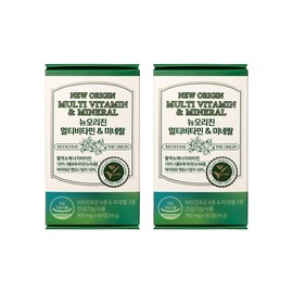 New Origin Multivitamin & Mineral 900mg×60 tablets (2) Buckwheat derived (2) / 뉴오리진 멀티비타민 앤 미네랄 900mg×60정 2개 메밀유래 2개