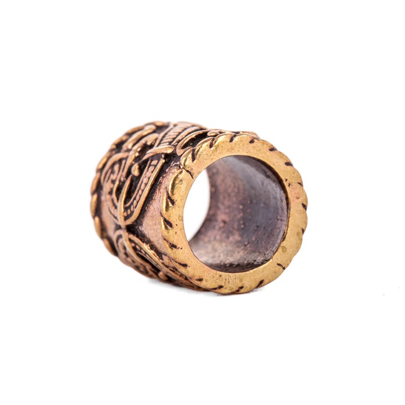 Windalf Large Hair Bead Ragona Diameter 10 mm Beard Hair