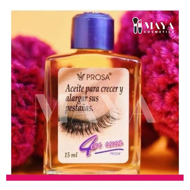 Prosa Aceite Para Pestañas Prosa 4 En 1, Engrosa Y