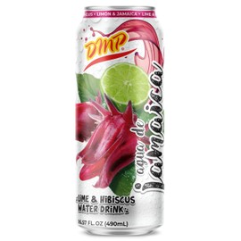 De Mi Pais Hibiscus Water Juice Drink with Pulp 16oz / Jugo de Jamaica con Pulpa 16oz (6)