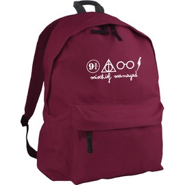 HippoWarehouse Mischief Managed backpack ruck sack Dimensions: 31 x 42 x 21 cm Capacity: 18 litres