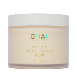 OUAI Body Cream, St. Barts - Hydrating Whipped Body Cream with Cupuaçu Butter, Coconut Oil and Squalane - Softens Skin and Delivers Healthy-Looking Glow - Sulfate-Free Skin Care (7.5 Oz)