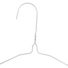 HANGERWORLD 20 Strong 41cm Metal 13 Gauge White Galvanised Wire