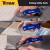 Titan Tools 11018 Folding Pocket Utility Knife