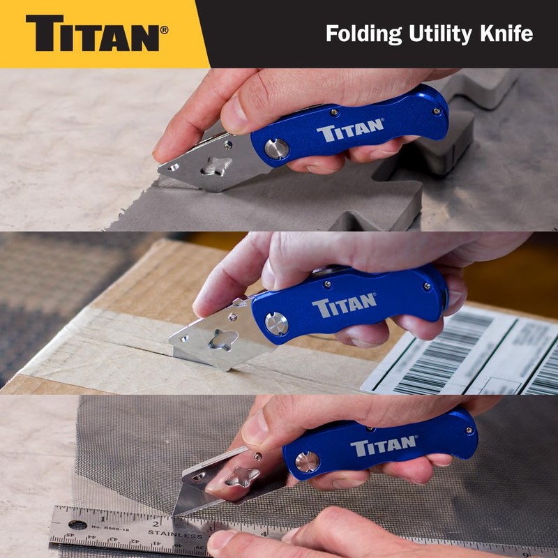 Titan Tools 11018 Folding Pocket Utility Knife