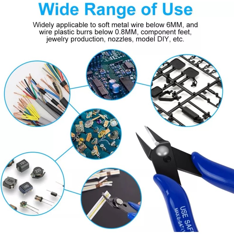 Hobby Electrical Cutting Plier Jewelry Wire Cable Cutter Side Snips