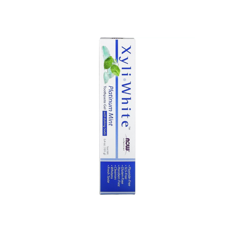 Solutions, XyliWhite, Toothpaste Gel, Platinum Mint, 6.4 oz (181 g)