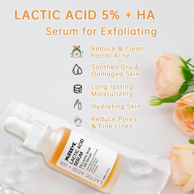 Suero De Ácido Láctico Para Mujeres, 1.0 Fl Oz De