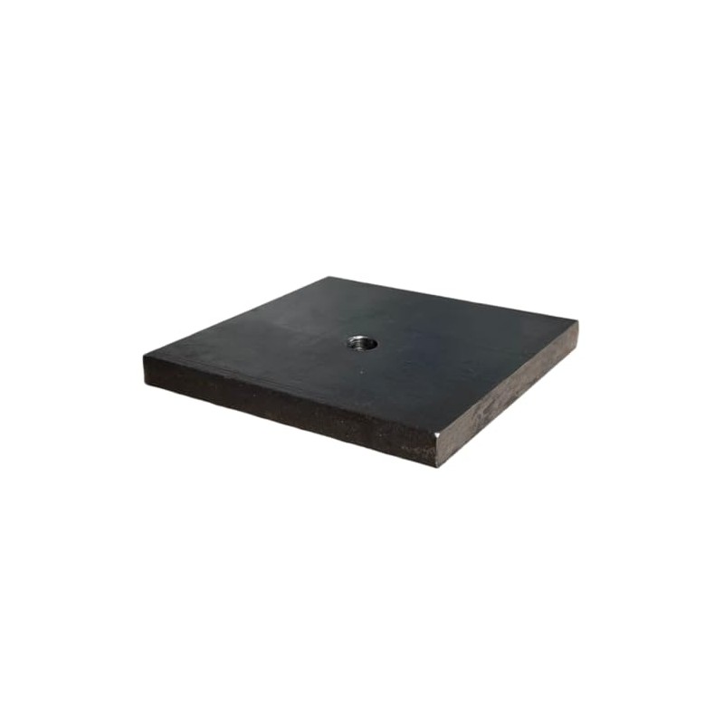 PSB STAHL AUF MASS Steel Plate Anchor Plate with Centre