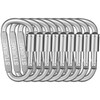 STURME Carabiner Clip Aluminum D-Ring Locking Durable Strong and Light