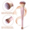 Set de Brochas de Maquillaje - 3 Piezas Kabuki, Rubor,