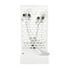 Nagao Seisakusho NB-MOUSE-DP03-WH White Dedicated Display Stand for Beautifully Decorating