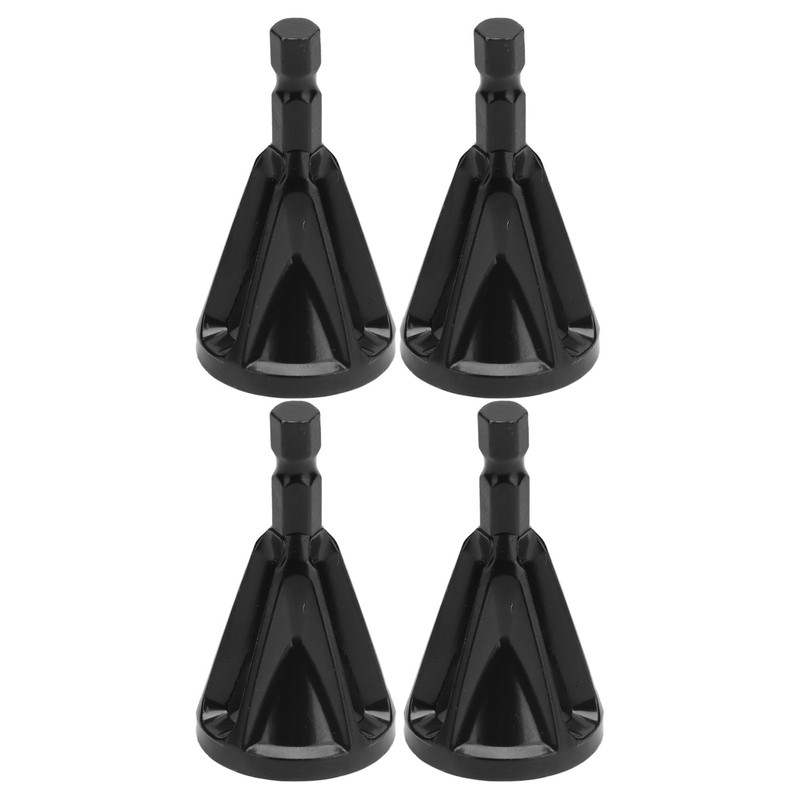4Pcs Deburring External Chamfering Tool Chamfer Drill Carbide Burr Removal