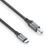 Sonero® USB 2.0 Kabel, Verbindungskabel, Druckerkabel, C-Stecker auf B-Stecker, 480