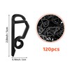 Pack of 120 Christmas Light Clips, Gutter Hooks for Christmas,