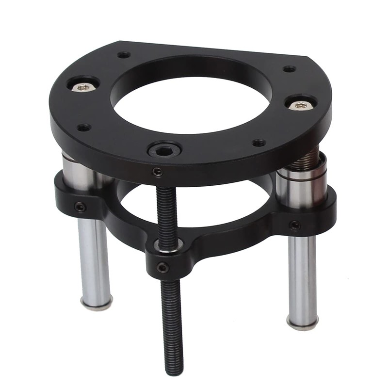 KETIPED Adjustable Router Lift for 65mm Diameter Universal Trimming Machine,Aluminum