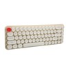 Wireless Keyboard Mouse Combo Mini Portable Retro Silent 2.4G Wireless