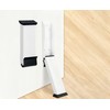 Kick Down Door Stop,Heavy Duty Wedge for Bottom(White-2pack)