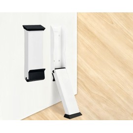 Kick Down Door Stop,Heavy Duty Wedge for Bottom(White-2pack)