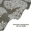 Round Tablecloth,47/59 in Cotton Linen Fabric Circular Table Cover in