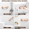 TAILI Shower Grab Bar, 2 Pack 12 Inch Suction Grab