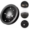 Black 3-Inch Garbage Disposal Splash Guard - Kitchen Sink Baffle