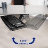 VIVO Adjustable Computer Keyboard & Mouse Platform Tray Ergonomic Under