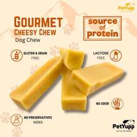 PetYupp Himalayan Gourmet Cheese Dog Chew - 2 Pack - X Large - All-Natural, High-Protein, High-Calcium, Low-Fat & Easy-to-Digest Dog Treats - Perfect for Small, Medium & Large Dogs - No Additives