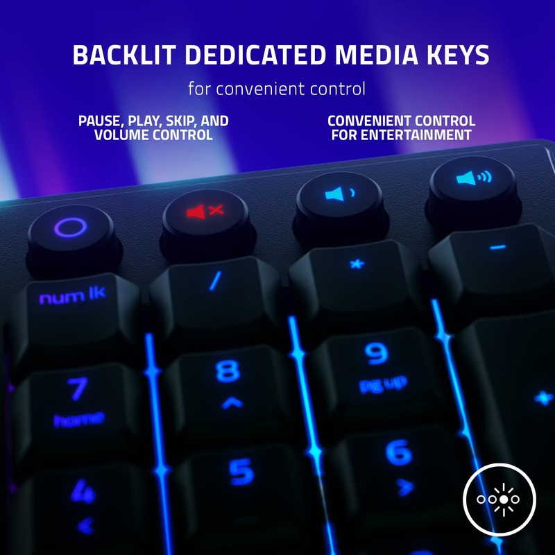 Razer Ornata V3 Gaming Keyboard: Low Profile Keys - Mecha