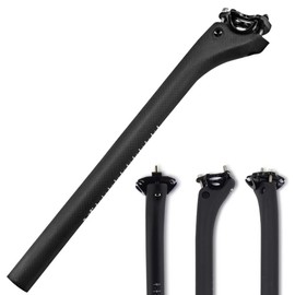Carbon MTB seat Post RXL SL Mountain Bike Carbon Fiber seatpost 31.6 seat Post Carbon Road Bike seatpost 25mm Offset Carbon seatpost 3K Matte Mountain Bike Parts Racing Bike seat Post 31.6*350mm