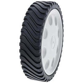 MTD Genuine Parts 753-08175 8” x 2” Wheel Assembly, Black