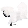 Brandsseller Faux Fur Rug Runner Bed Rug Cushion Lambskin Look