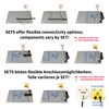 Minadax 80 x 30 cm Antistatic ESD Computer Table Mat
