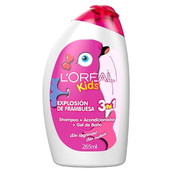 L'Oréal Paris shampoo 3 en 1 para niños de todo tipo de cabello L'Oréal Kids 260 ml
