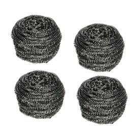 4 x Sponges Steel Sponges for Pouring Sponges, Sponges for Cleaning Pots and Washing Dishes(Diameter 6cm)