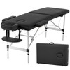 BestMassage Aluminium Massage Bed Portable Massage Table 24 inch Wide