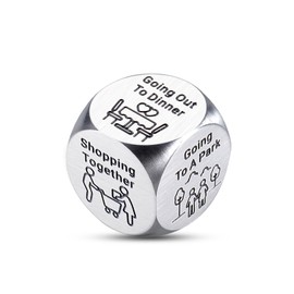 Couples Date Night Idea Stocking Stuffers for Adults Women Men White Elephant Gifts for Adults for Women Decision Dice Gift for Boyfriend Girlfriend Husband Wife Anniversary Valentines