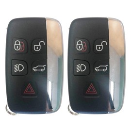 2 New Replacement for Land Rover 2012-2017 Range Rover Evoque Sport Remote Key Fob 5 Btn 315MHz FCCID:KOBJTF10A,by AUTOKEYMAX (Pair)