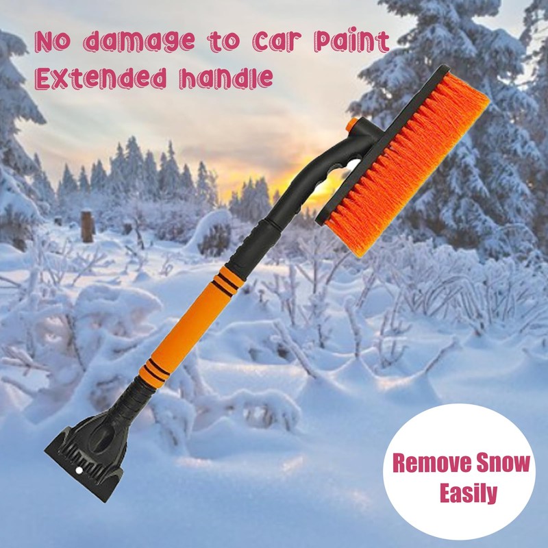 magnetspiele Ice Scraper Car with Broom, Car Ice Scraper, Snow