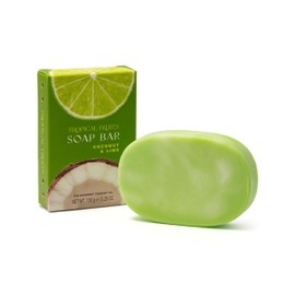 Tropical Fruits Coconut and Lime Glycerine Soap 150g
