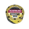 Everbuild Mammoth PVC Hazard Tape, Black and Yellow, 50 mm