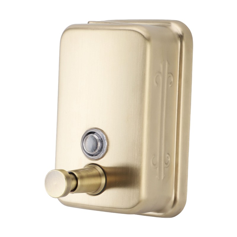 Wall Mount Commercial Soap Dispenser Large Capacity Leakproof Manual Stainless