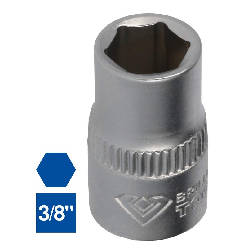 Brilliant Tools BT021803 Socket Spanner 3/8 Inch 28 mm 9